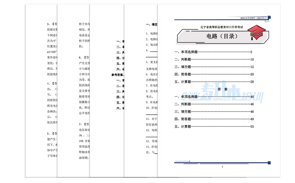电气工程及其自动化专业习题内容页面