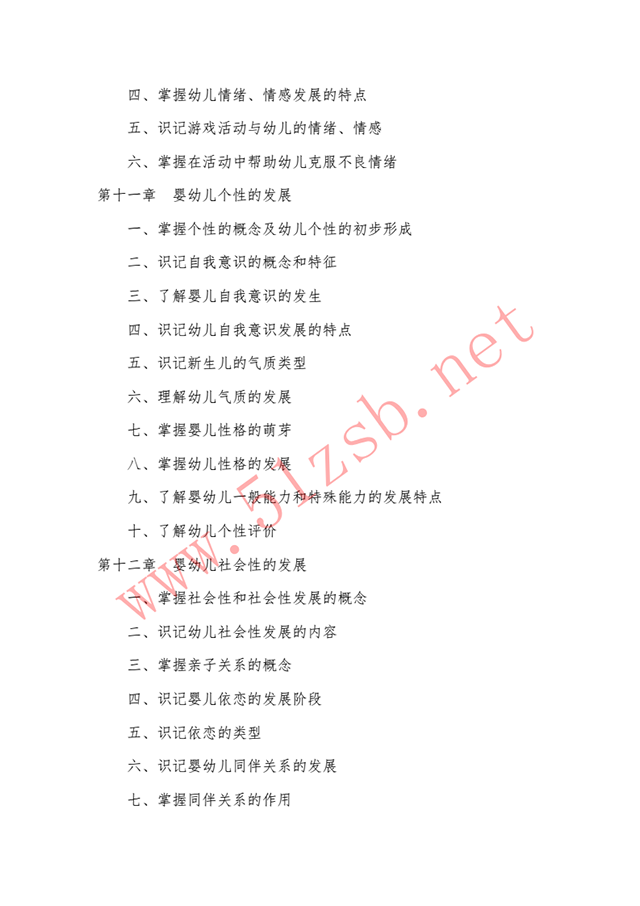 2018年辽宁专升本鞍山师范学院学前教育专业考试大纲