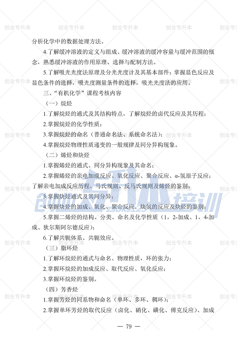 2025年辽宁专升本制药组考试大纲