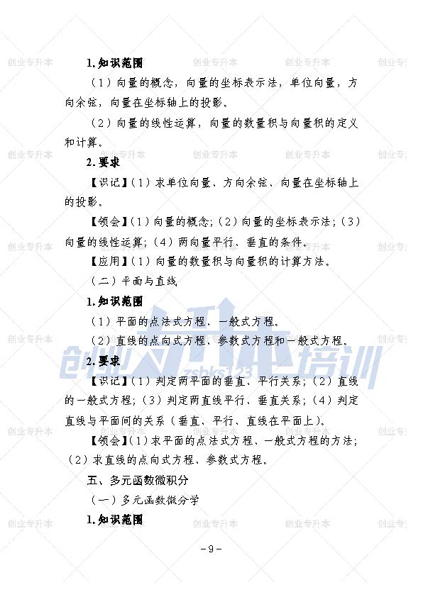 辽宁专升本公共课考试大纲计算机基础、外语、高等数学、思修